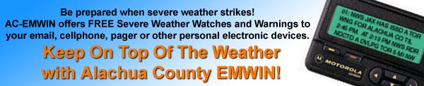 AC-EMWIN FREE Weather Bulletins To Your Email, Cell, or Pager!