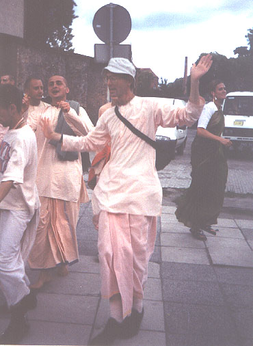 Krishna-kripa Das Dancing