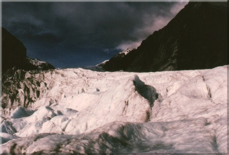 View from half way up Glacier