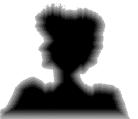 Blank silhoutte of a woman with animated question mark, linking to a page on my mother.