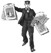 Lithograph of a pressboy, leading to my sarcastic little sendup on the latest attempt of net censorship, known as harm to minors.