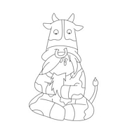 Cow Outfit Gourry