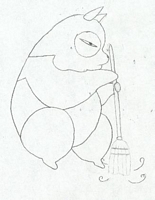 Panda Sweeping