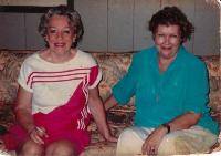 Photo of Mom with Marion Ellis