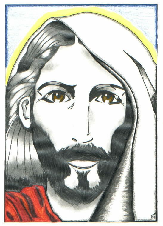 Picture of Jesus by Carline Hines