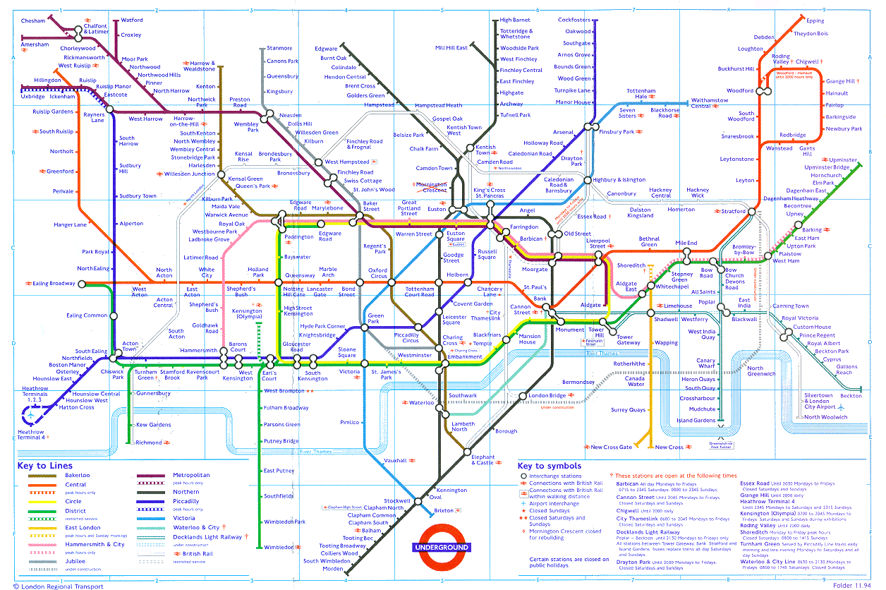 london karta London Underground Map london karta