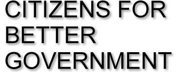 CITIZENS FOR BETTER GOVERNMENT