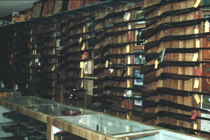 Inside Harry's Gun Shop