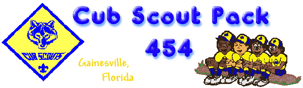 Cub Scout Pack 454, Gainesville, Florida