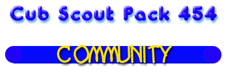 Cub Scout Pack 454, Community