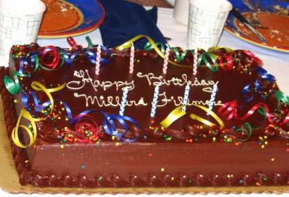Millard Fillmore birthday cake.